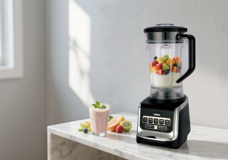 TRANSPARENT 1200 WATT Blender (BL101)
