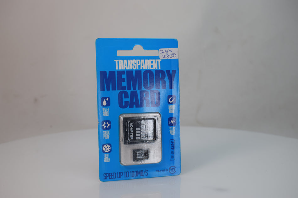TRANSPARENT SD CARD 2GB