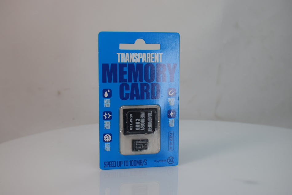 TRANSPARENT SD CARD 16G