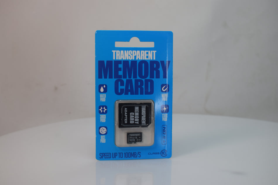 TRANSPARENT SD CARD 8G