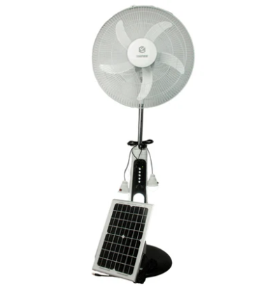 TRANSPARENT 18 Inches Solar Energy Fan (SEF02)